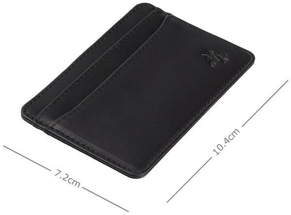 VISCONTI Colección Alpine BRIG Cartera Delgada de Cuero AP61 Bloqueo RFID Negro/Borgoña VISCONTI Colección Alpine BRIG Cartera Delgada de Cuero AP61 Bloqueo RFID Negro/Borgoña