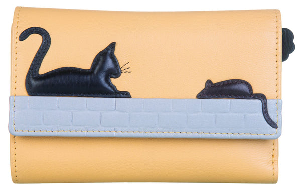 Mala Leather Cat and Mouse Collection Ladies Leather Purse RFID Blocking 3626_95