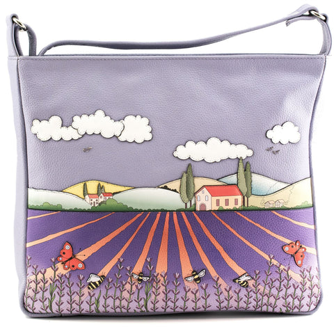 Mala Leather 'The Cotswold Collection' Leather Cross Body Bag 7278_26