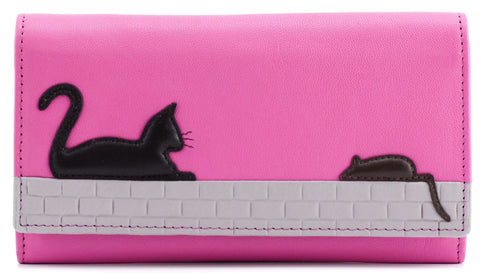 Mala Leather Cat and Mouse Collection Ladies Leather Purse RFID Blocking 3624_95