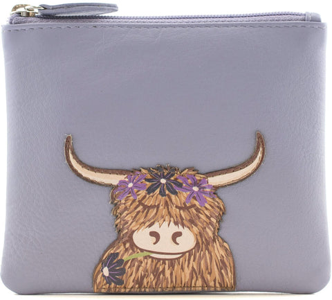 Mala Leather Bella Small Leather Coin Purse with Keyring RFID 4327_33