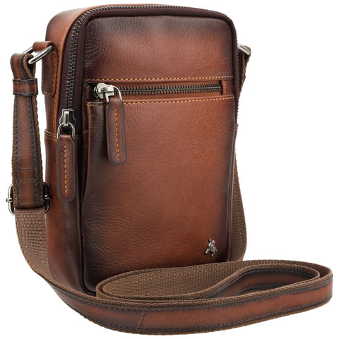 Visconti Atelier Collection Gianni Small Leather Cross Body Bag AT43