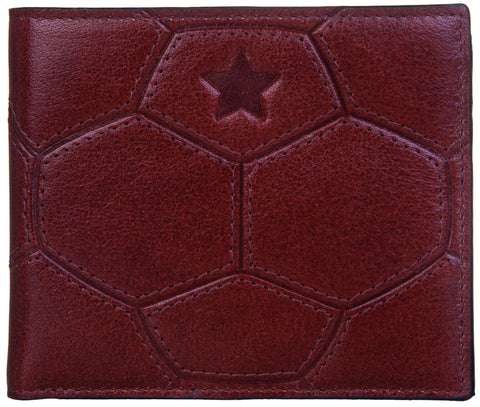 Mala Leather Vintage Football Collection Leather Bi-Fold Wallet 1040_91