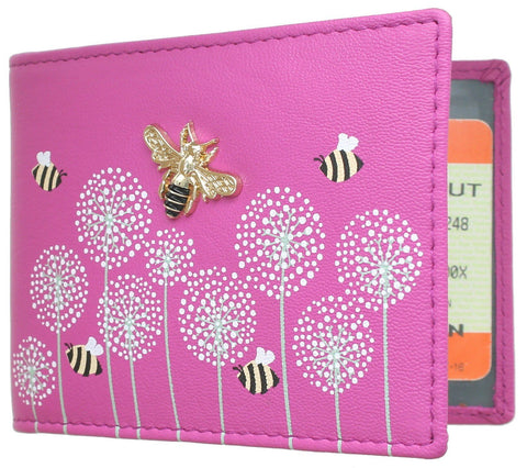 Mala Leather Moonflower Collection Travel Card/Season Ticket Holder 660TC_56