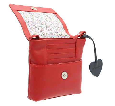 Mala Leather ANISHKA Collection Compact Leather Shoulder / Cross Body Bag 772_75