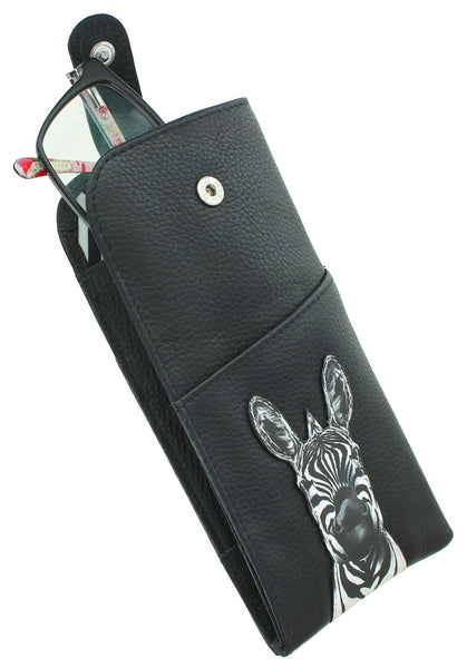 Mala Leather Zuri Collection Leather Glasses Case 5181_62