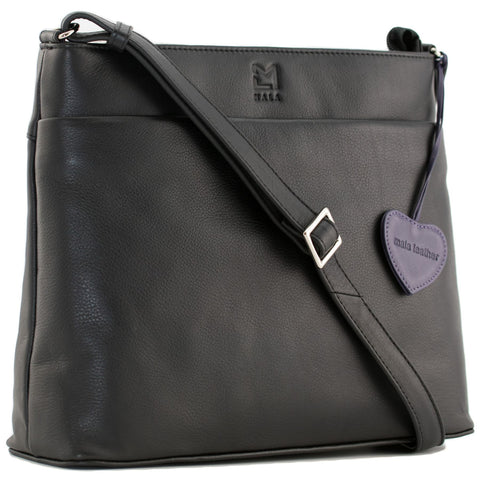 Mala Leather Anishka Collection Classic Leather Shoulder/Cross Body Bag 7346_75