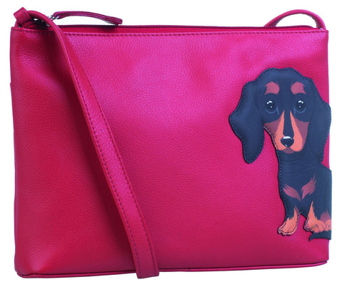 Mala Leather Frank Collection Small Leather Shoulder Bag 7253_63