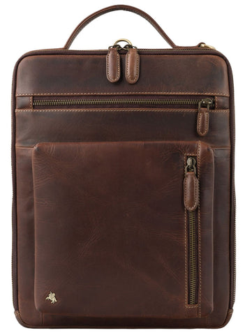 Visconti Toscana Collection Skylar Leather Backpack/Cross Body/Grab Bag TC93