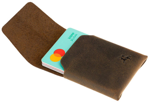 Visconti Raw Collection Origami Leather Micro Cash/Card Wallet RW50