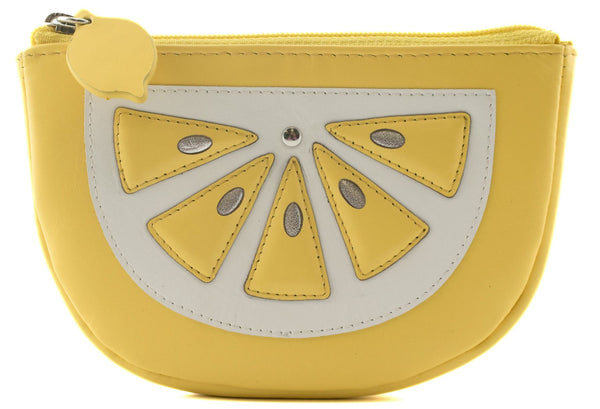 Mala Leather Sorrento Collection Lemon Shaped Coin Purse RFID 4346_76