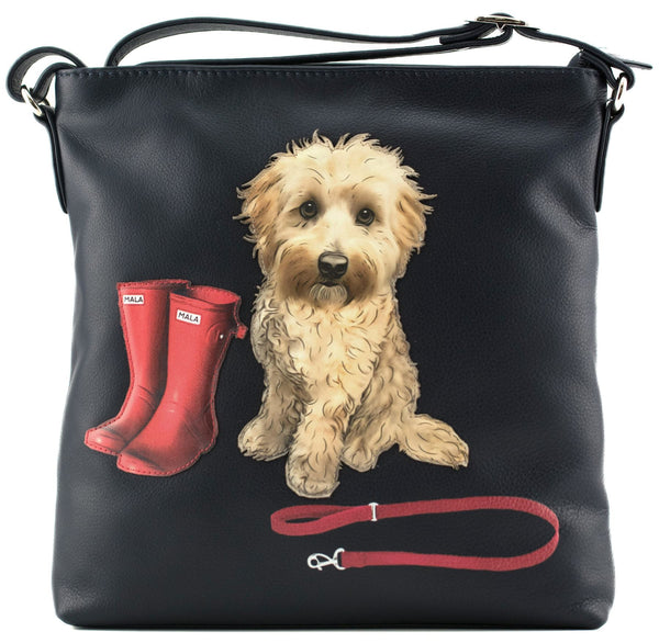 Mala Leather Coco's Walk Collection Leather Shoulder/Cross Body Bag 7419_12