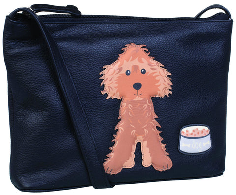 Mala Leather Bertie Collection Small Leather Shoulder Bag 7288_83