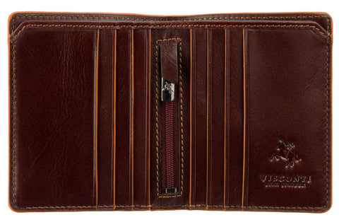 Visconti Alps Collection Tignes Leather Wallet Holder RFID Blocking ALP92