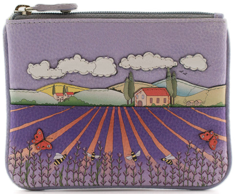 Mala Leather 'The Cotswold Collection' Leather Coin Purse RFID Blocking 4313_26