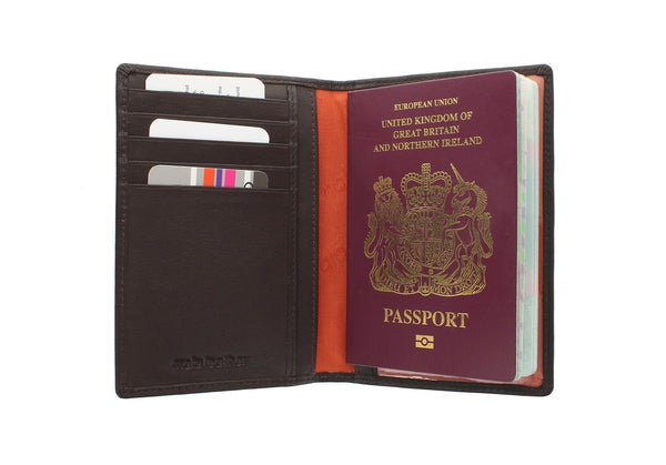 Mala Leather ORIGIN Collection  Passport Holder With RFID Protection 214_5