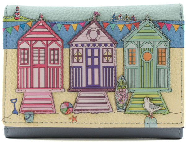 Mala Leather Southwold Collection Small Tri-Fold Leather Purse RFID 3715_70