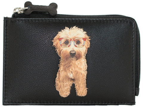 Mala Coco's Glasses Collection Leather Coin Purse/Card Holder RFID 4310_12