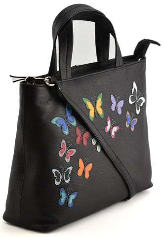 Mala Leather Juno Collection Leather Grab/Cross Body Bag 7301_93