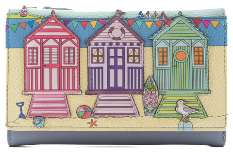 Mala Leather Southwold Collection Tri-Fold Leather Purse RFID 3714_70
