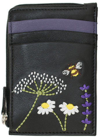Mala Leather Blossom Collection Leather Coin Purse/Card Holder RFID 4308_24