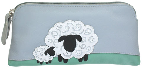 Mala Leather Valais Collection Leather Glasses/Pencil Case 5203_21