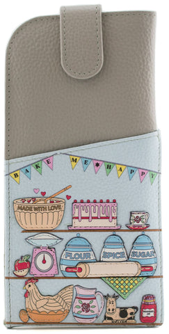 Mala Leather Bake Me Happy Collection Leather Glasses Case  5201_19