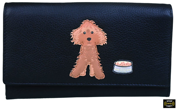 Mala Leather Bertie Collection Leather Purse RFID Blocking 3605_83