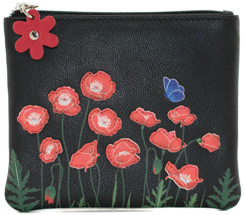 Mala Leather Poppy Collection Leather Coin Purse Keyring RFID Blocking 4312_25