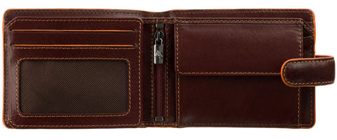 Visconti Alps Collection Morgex Leather Wallet  RFID - Tap and Go ALP93
