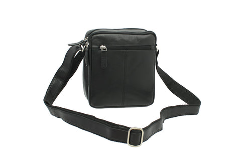 Visconti Compact Leather Messenger / Travel Bag S8