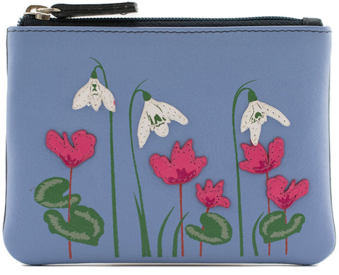 Mala Leather Snowdrop Small Leather Coin Purse with Keyring RFID 4328_37