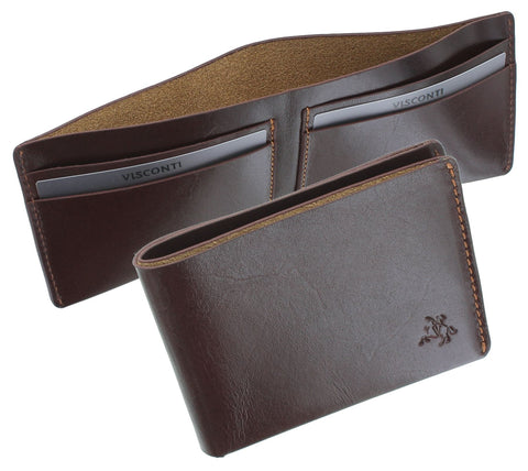 Visconti Raw Collection Dollar Unlined Leather Wallet RW49