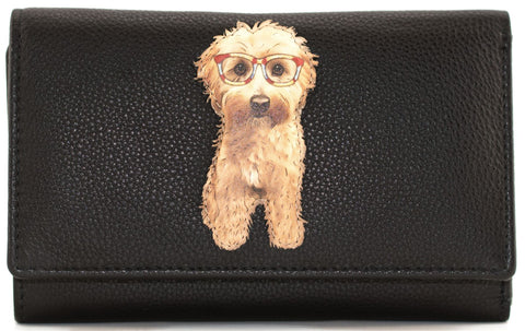 Mala Leather Coco's Glasses Collection Leather Purse RFID Blocking 3667_12