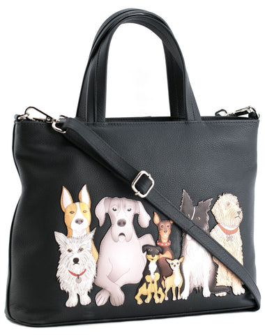 Mala Leather Kennel Crew Collection Leather Grab/Shoulder Bag 7430_40