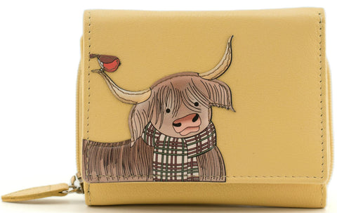 Mala Leather Callum The Coo Collection Small Leather Purse RFID Blocking 3665_23