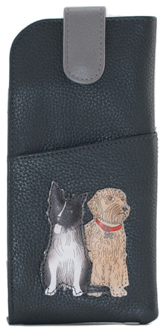 Mala Leather Kennel Crew Collection Leather Glasses Case 5216_40