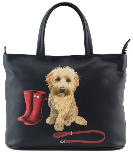 Mala Leather Coco's Walk Collection Leather Grab/Shoulder Bag 7420_12