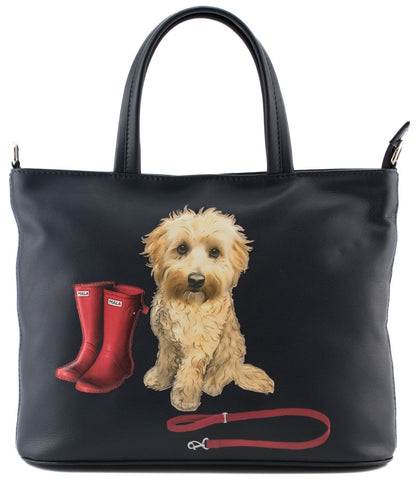 Mala Leather Coco's Walk Collection Leather Grab/Shoulder Bag 7420_12