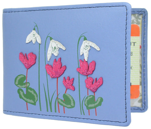 Mala Leather Snowdrop Collection Travel/ID Card Holder 626TC_37