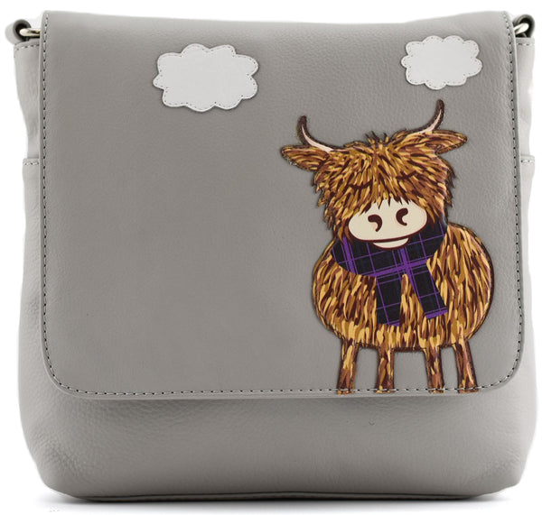 Mala Leather Bella Collection Leather Cross Body Bag 7326_33