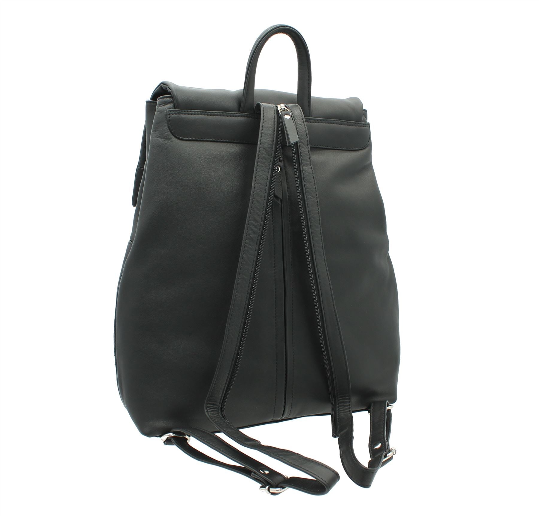 ashlin leather backpack Ashlie Leather A4 Lightweight Leather Backpack With Grab Handle AC8201