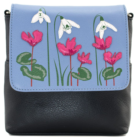 Mala Leather Snowdrop Collection Small Leather Shoulder Bag 7426_37