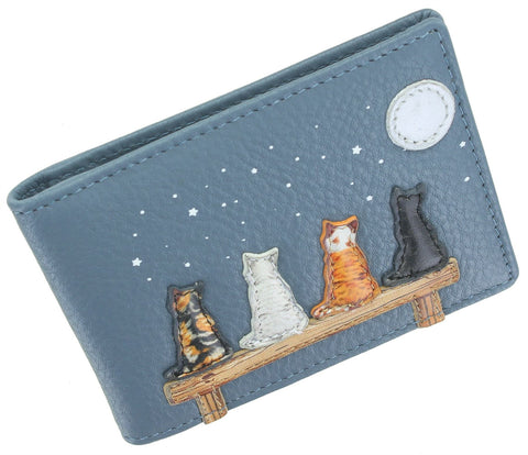 Mala Leather Midnight Collection Leather Card Holder RFID 650_35
