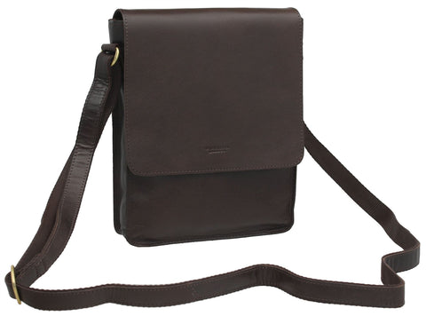 Visconti Leather Skyler A5 Messenger Bag S11