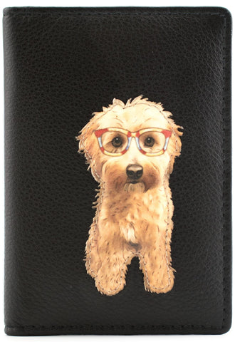 Mala Leather Coco's Glasses Collection Travel/Card Holder RFID Blocking 613_12
