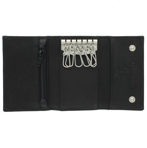 Visconti Compact Leather Keycase Wallet 1178