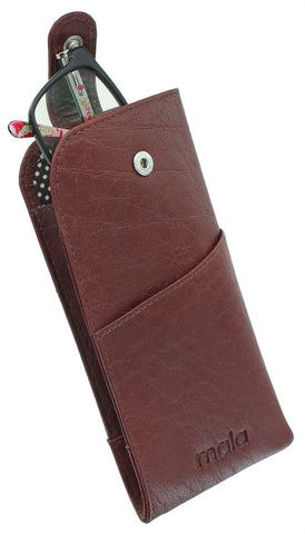 Mala Leather Bailey Collection Leather Glasses Case 5176_54