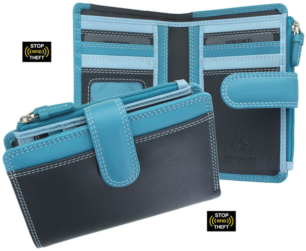 Visconti Spectrum Purses SP30 Ylang Ladies Leather Purse – Engraveitnow Ltd