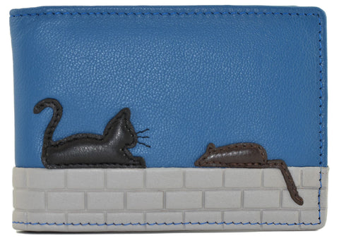 Mala Leather Cat and Mouse Collection Travel Card/Season Ticket Holder 689TC_95